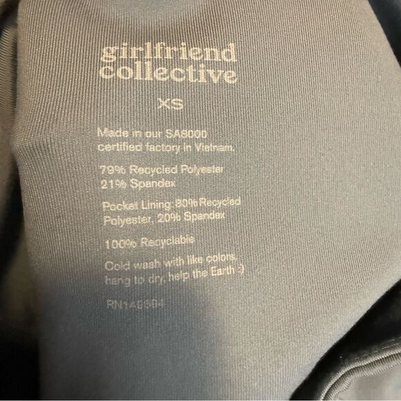 Girlfriend Collective Lake Compressive Pocket Legging size XS - Picture 3 of 7